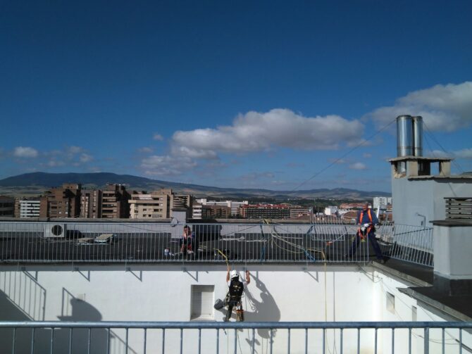 Instalación de vallas
