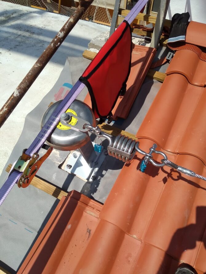 Instalación de lineas de vida
