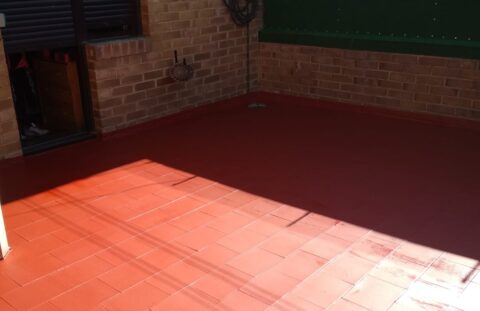 Impermeabilización zonas puntuales de terraza