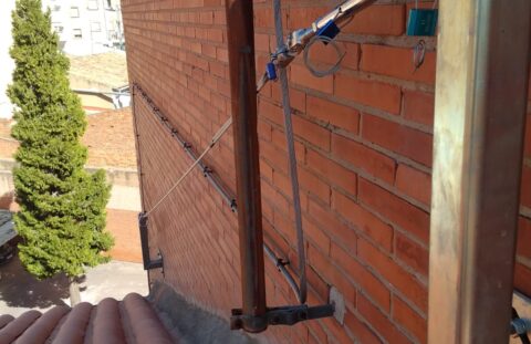 Instalación de lineas de vida