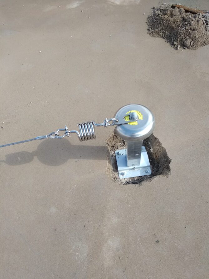 Instalación de linea de vida