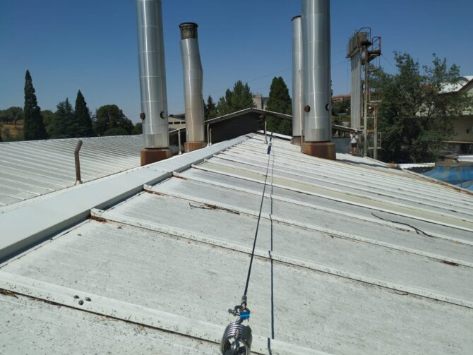 Instalación de lineas de vida