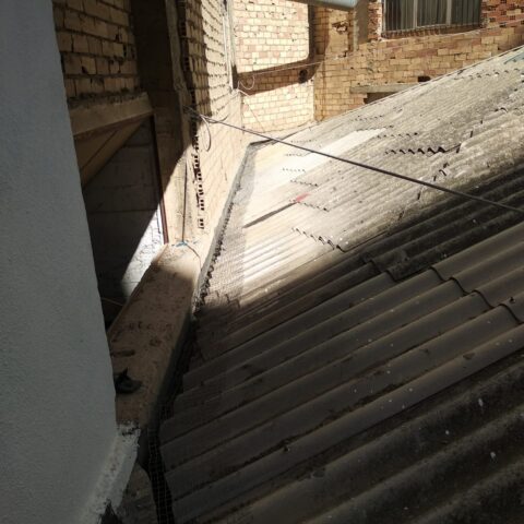 Limpieza de tejado