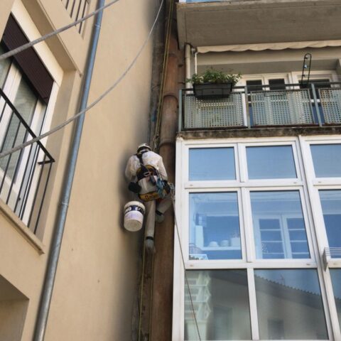 Sustitución de chimeneas de fibrocemento