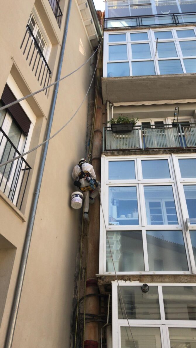Sustitución de chimeneas de fibrocemento