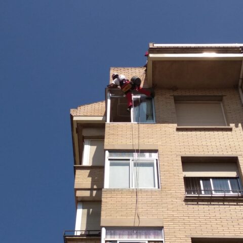 Reparación de alero
