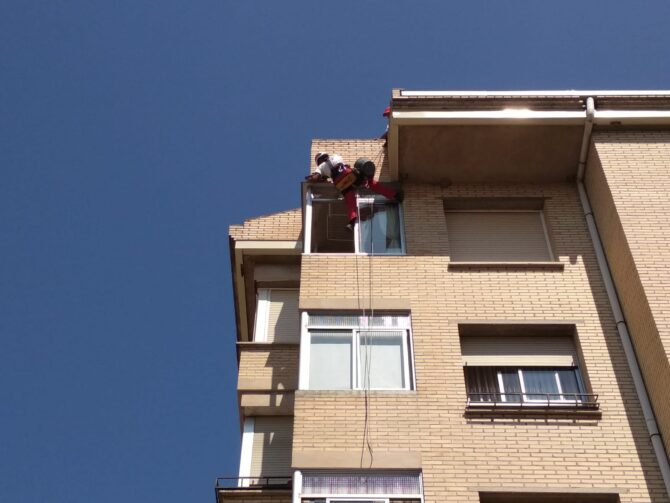 Reparación de alero