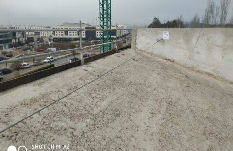 Instalación de 4 lineas de vida