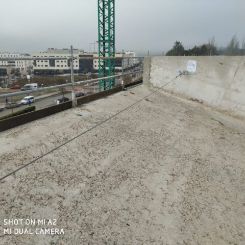 Instalación de 4 lineas de vida
