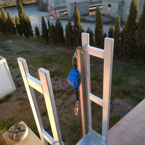 Instalación de Seguridad en Cubierta