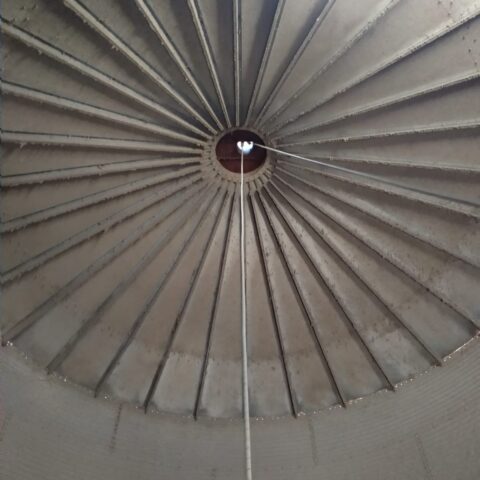 Limpieza de silo