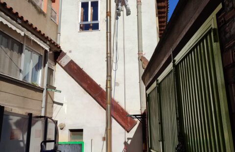 Eliminación chimenea de fibrocemento