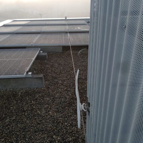 Instalación de linea de vida