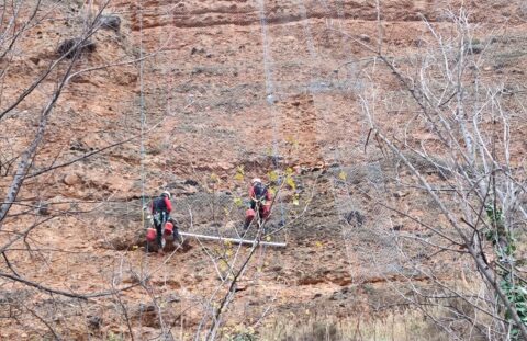 Protección de taludes, nueva actuación en Los Fayos