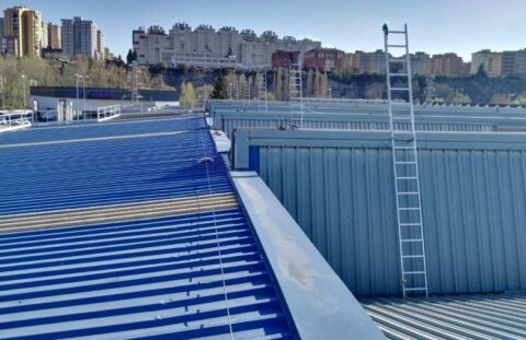 Instalación de lineas de vida